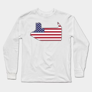 Las Vegas Strip Circuit [flag] Long Sleeve T-Shirt